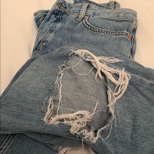 Top shop Hayden blue jeans size 26